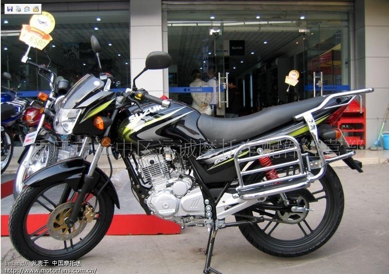 GSX125-3C 大货架和大踏板 - 摩托车论坛 - 济