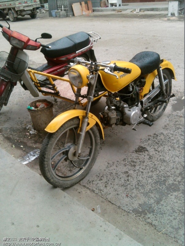 新手改装三轮摩托车