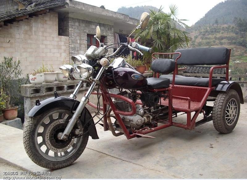 看看我做的正三轮摩托车 - 中国心连心车队 - 摩