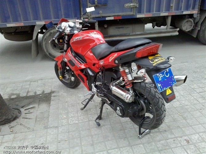 转让一辆沪c摩托车雷克的.放dna180 - 广告专区