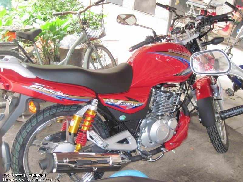 铃木锐爽EN150-A最新谍照~ - 豪爵铃木 - 摩托