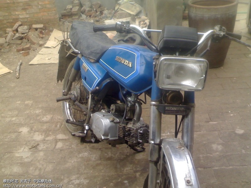 本田100小改天虹机器 - 维修改装 - 摩托车论坛