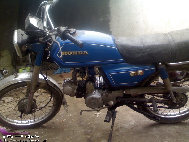 本田100小改天虹机器 - 维修改装 - 摩托车论坛