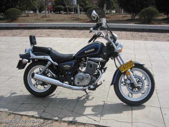 --我的GZ125HS拆去了边箱是这样的-- - 豪爵铃