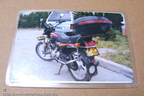 骑了11年的国产125摩托车8月到了报废期.又买