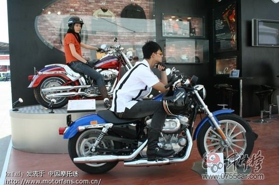 本田LA250改的哈雷883,我的最爱! - 维修改装