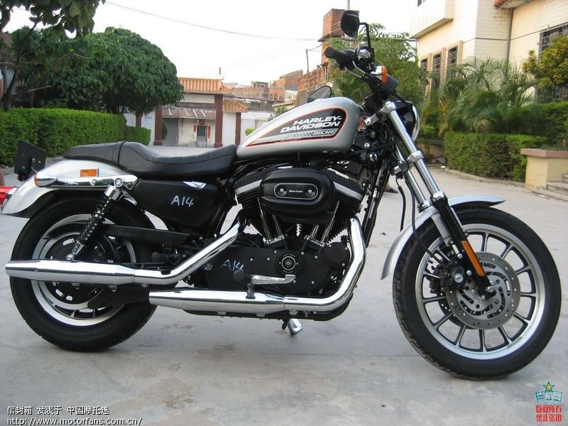 本田LA250改的哈雷883,我的最爱! - 维修改装