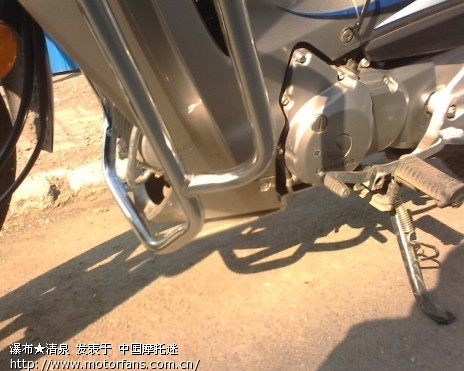 锋影专用前保险杠(五羊本田售后总算干了点好