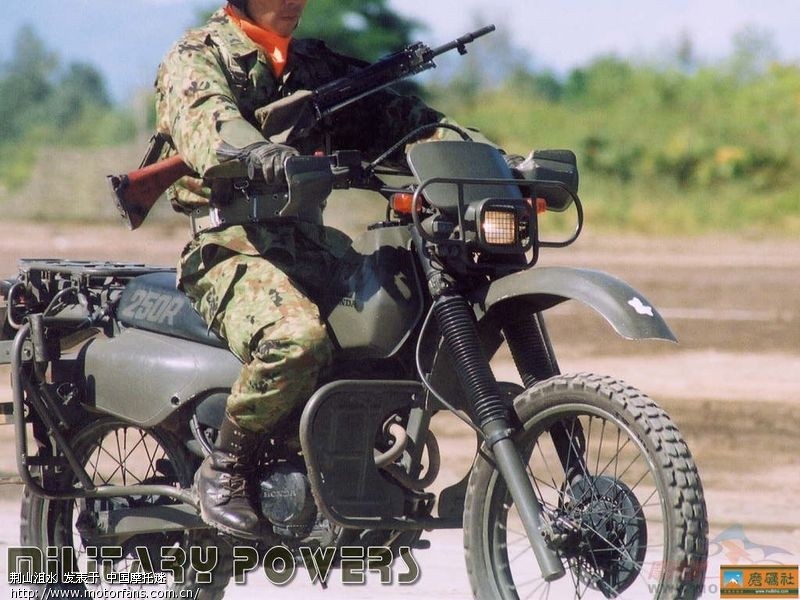中国日本军用越野摩托外观比较 - 激情越野 - 摩