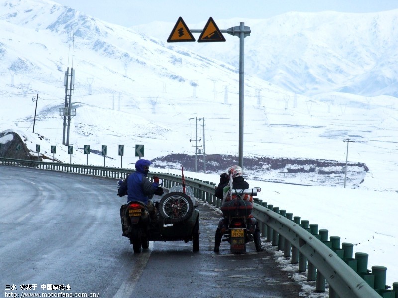按捺不住激动的心情骑嘉陵600侉子独闯西藏 -