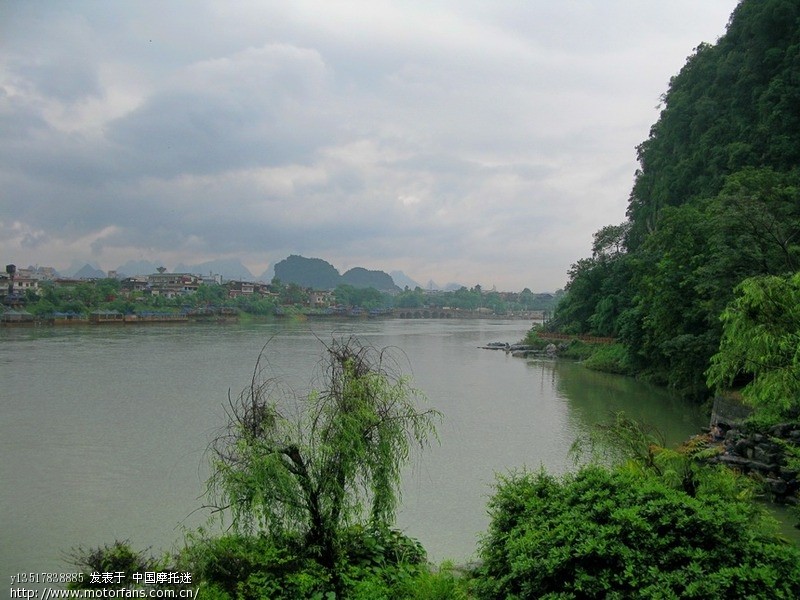 雨天灌水桂林人游漓江矛盾 - 踏板论坛 - 摩托车