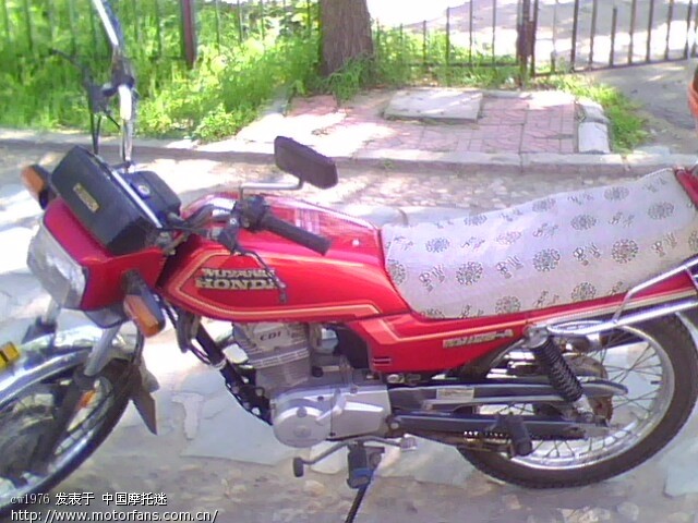 我有严重的黑条老A情节. - 五羊本田 - 摩托车论