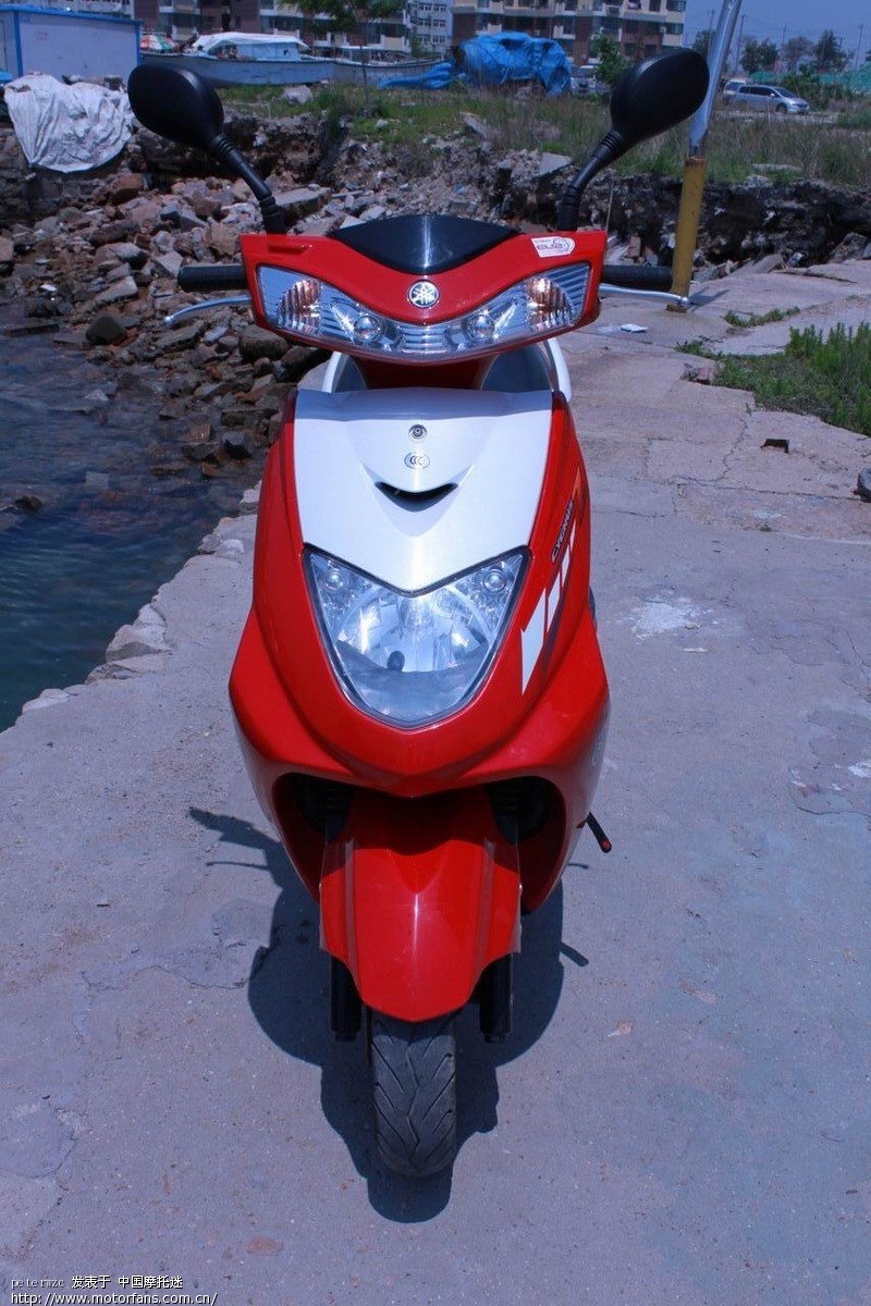 版主误删,本人闲置 雅马哈迅鹰 大红色外壳一套