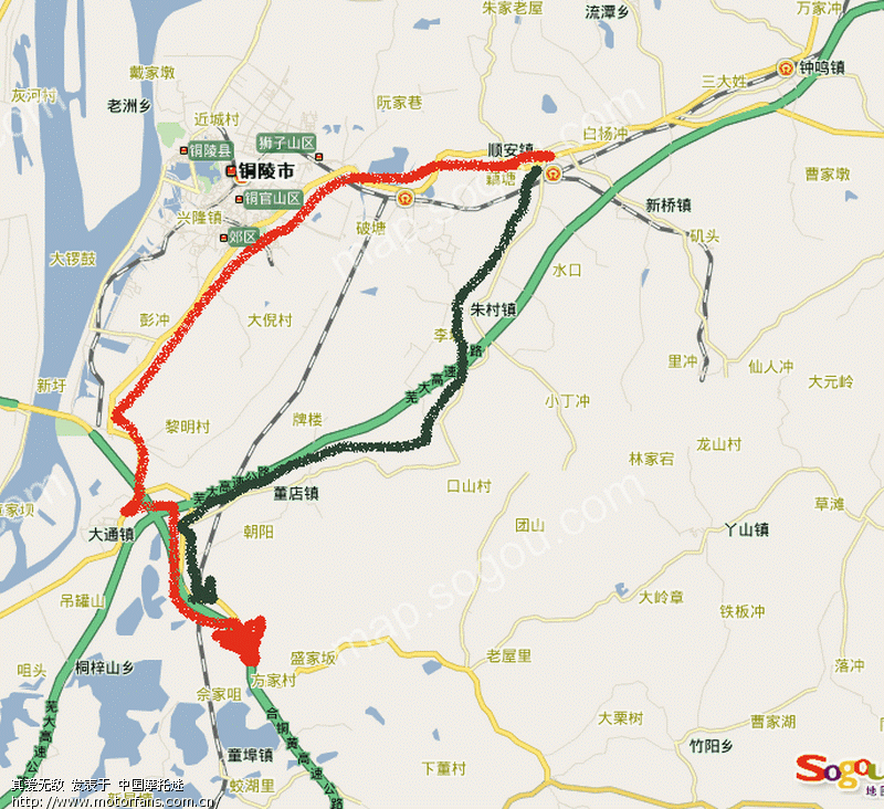 s103省道铜陵—太平湖路况(宝马全国2010.6.15日在太平湖聚会)