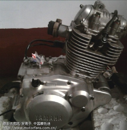 标题: 进口yamaha125雅马哈sr125发动机带所有电器/点火器等