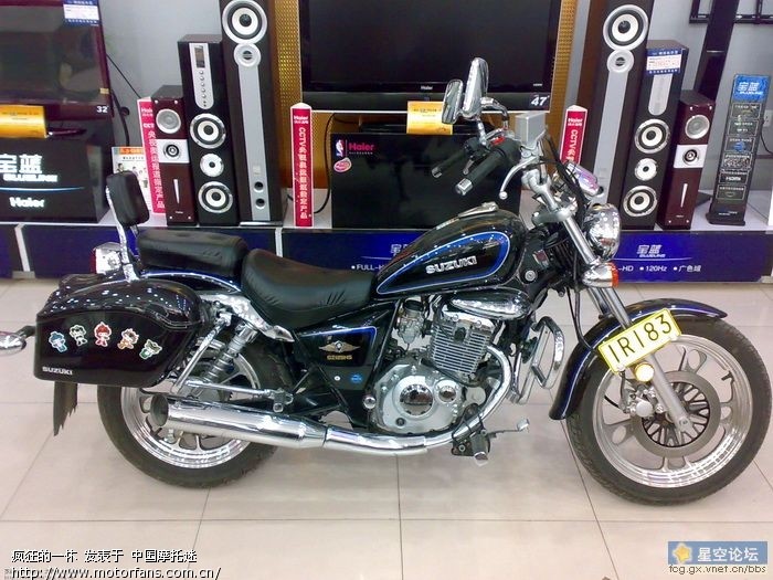 谁知道这款豪爵太子的型号 - 豪爵铃木 - 摩托车