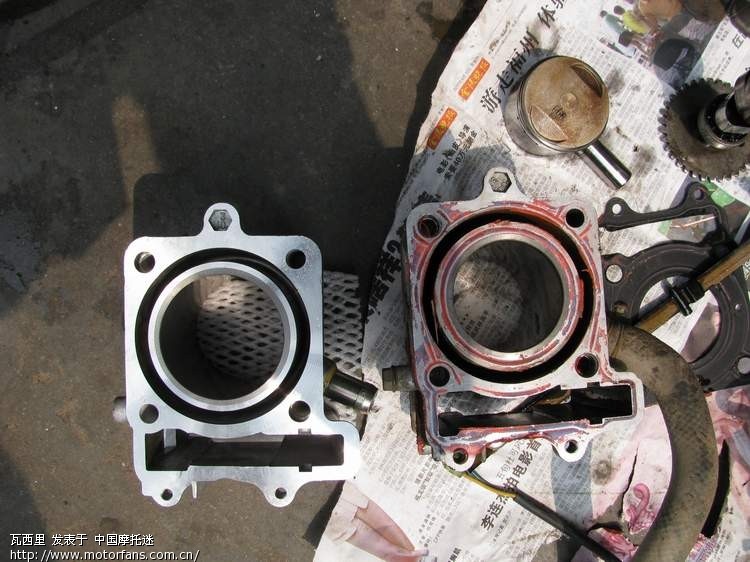 珠峰巡洋舰换缸全过程 - 光阳摩托 - 摩托车论坛
