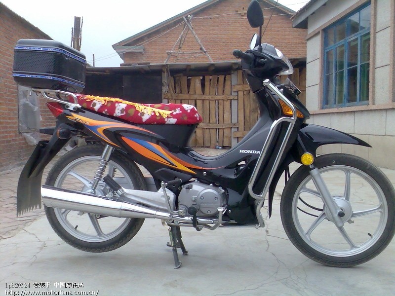 明天新车就到手五羊本田锋影WH125-6!今天准