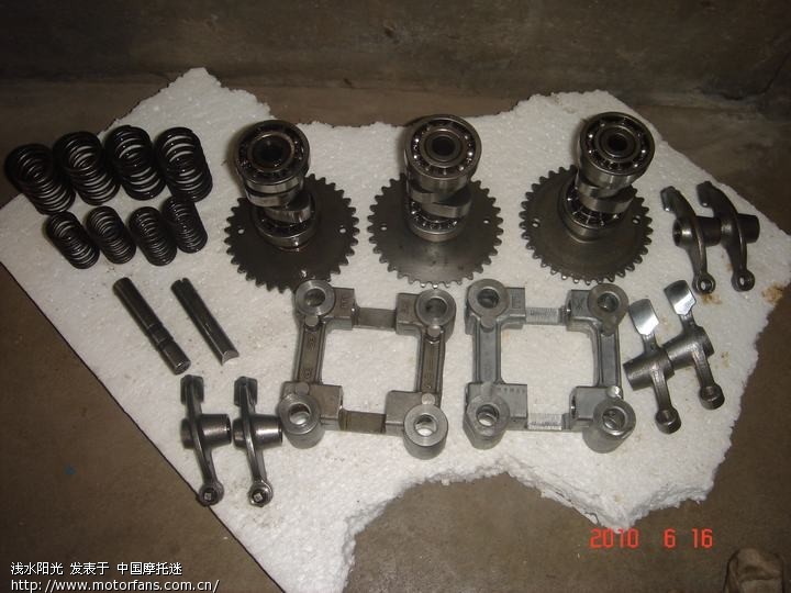 凸轮轴这种东西最好买原厂的,不然隐患多多 -