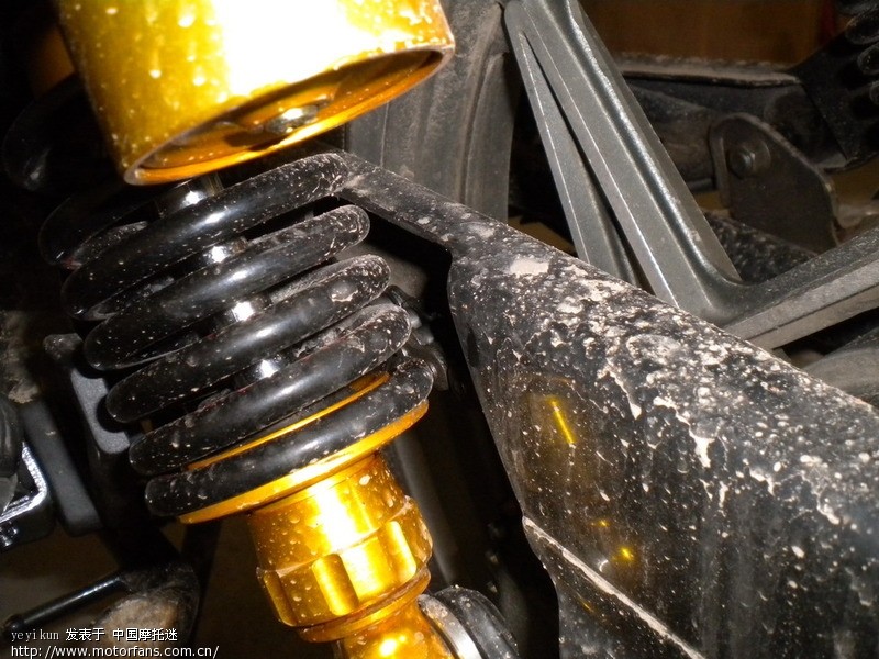 04EN换EN150后氮气减震 电装高压包(更新完