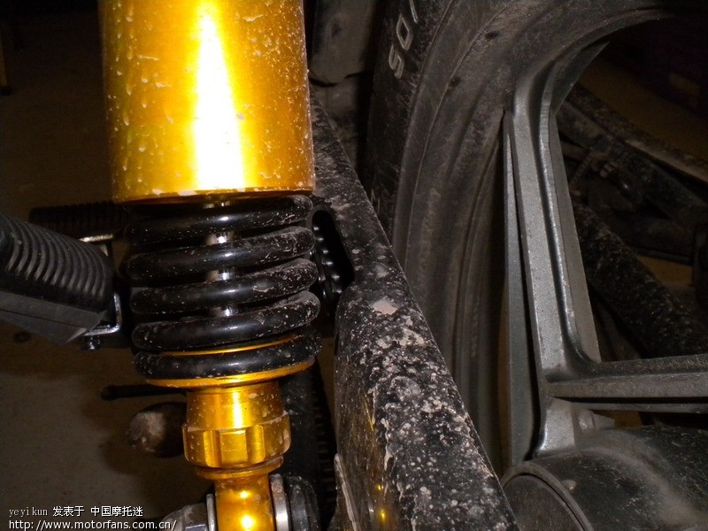 04EN换EN150后氮气减震 电装高压包(更新完