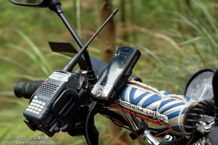 建设V6改圆灯,加装LED电子钟 - 维修改装 - 摩