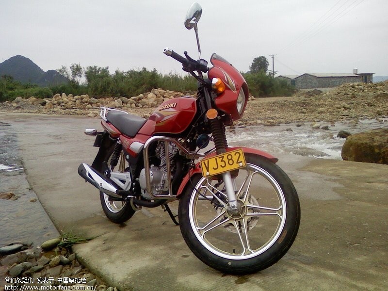 钻豹HJ125K_A国三车骑行报告; - 豪爵铃木 - 摩