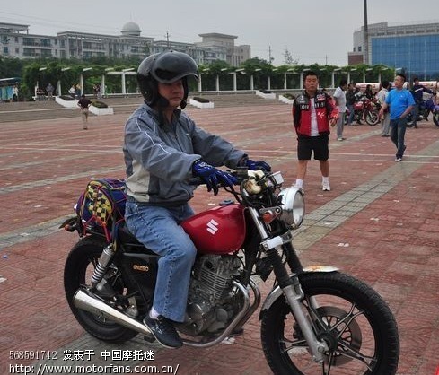 山西独有的gn250改装 600公里路试成功