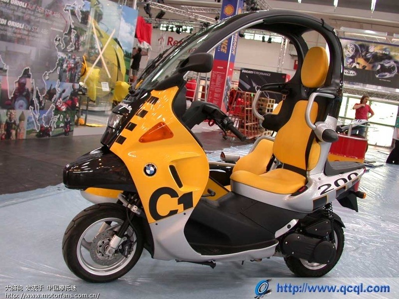 宝马 踏板侧三轮 - 三轮挎子 - 摩托车论坛 - 中国