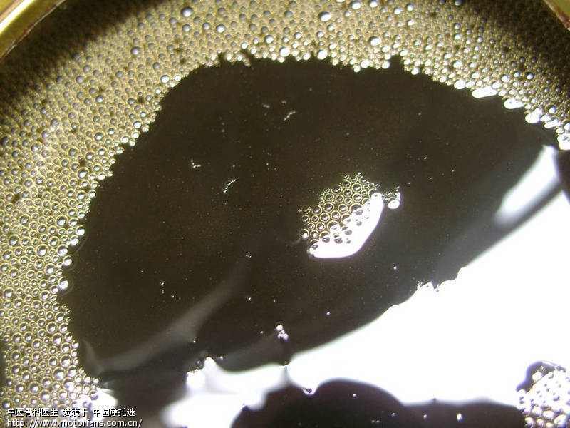 黑色超人1000公里第一次换机油、用嘴吹传动