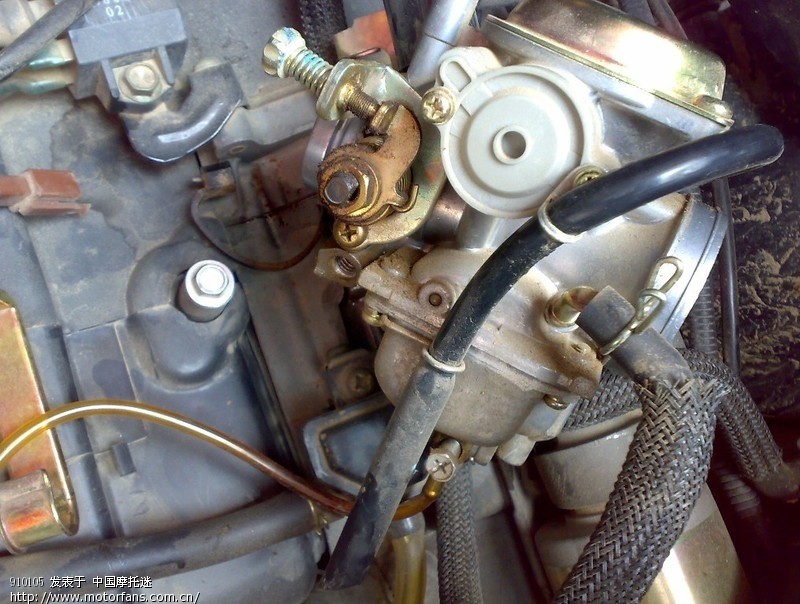 锋彩125,化油器出现问题,铃木售后所谓的清洗