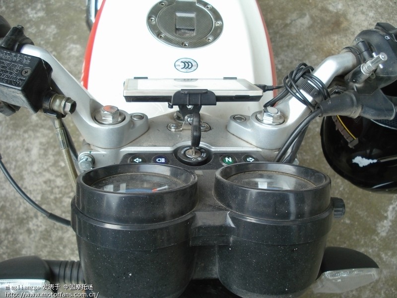 分离式手把GPS安装方法(图片说明) - 摩托车论