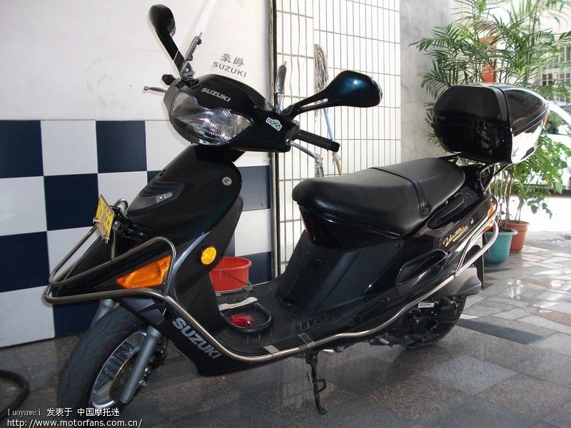 超人加挡风玻 - 踏板论坛 - 铃木踏板摩托 - 摩托