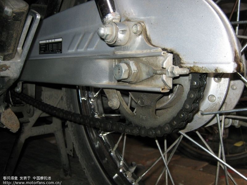 关于链条保养,高手进来说说 锋影想换油封链条