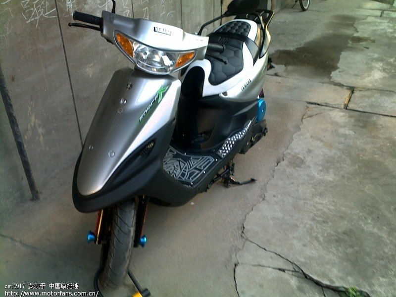 银色的福喜配什么颜色的尾翼好看呢? - 踏板论