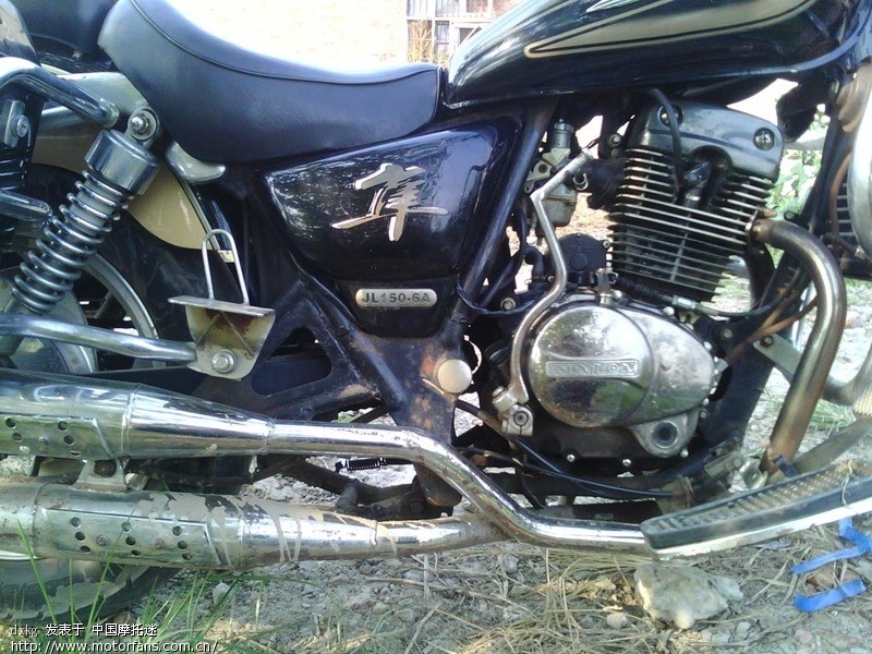 劲隆150-6A的太子车,总感觉前减震不够长,求原