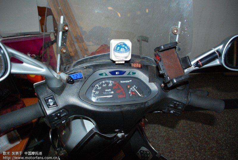 豪爵悦星小改装 - 踏板论坛 - 铃木踏板摩托 - 摩