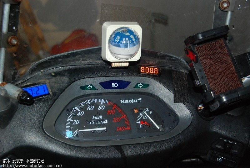 豪爵悦星小改装 - 踏板论坛 - 铃木踏板摩托 - 摩