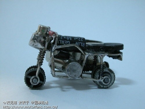 【MOP转】牛人教你用打火机做摩托车 - 踏板