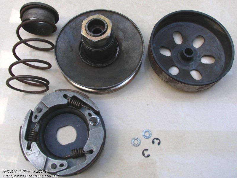 解决踏板车起步发抖的小窍门(转自当地论坛) -