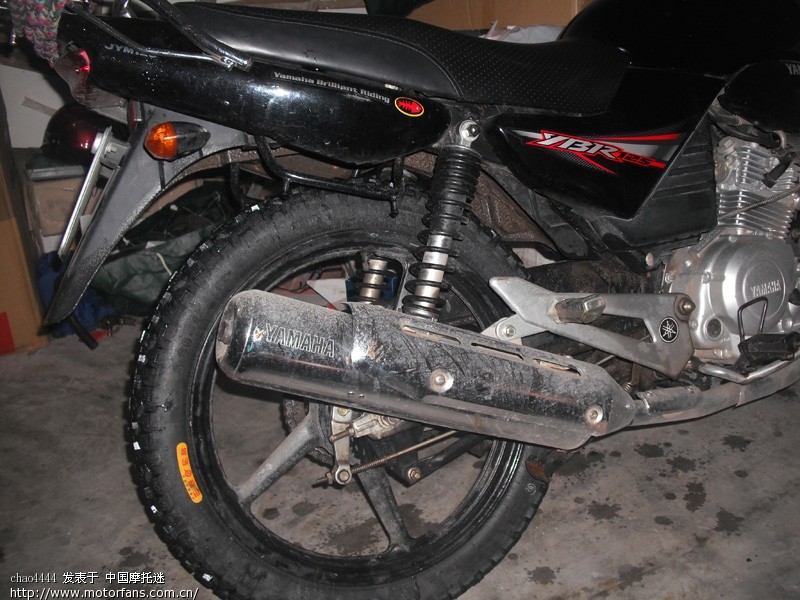 今天新换了条正新越野真空胎! - 雅马哈 - 摩托车