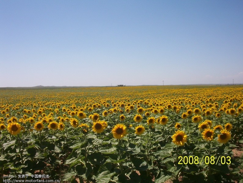 内蒙古 边疆小镇 乌拉特中旗 周围的风景~ - 色