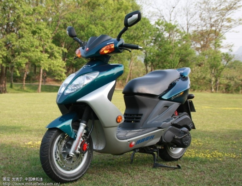 广西桂林出准新台湾三阳四气门太空战神125踏