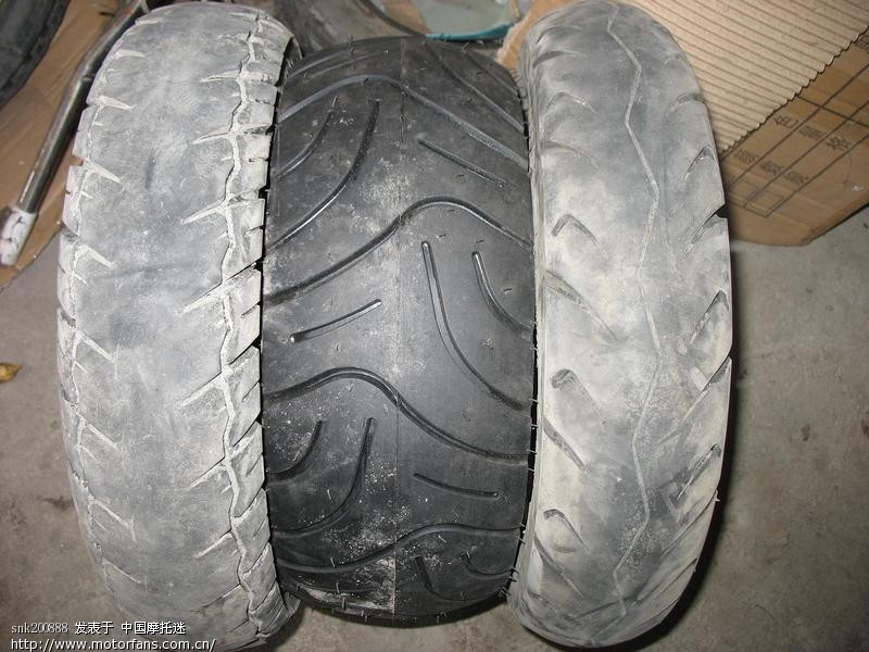 海王星换庆大130-60-10轮胎(有图片) - 踏板论坛