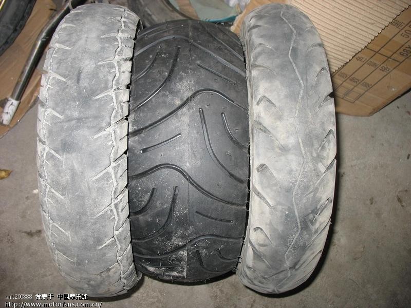 海王星换庆大130-60-10轮胎(有图片) - 踏板论坛