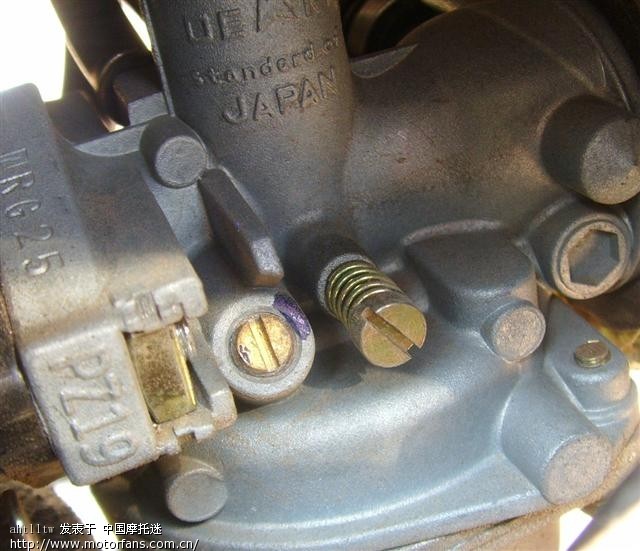 请教 天冷了 怎么调混合气浓度 - 弯梁世界 - 摩