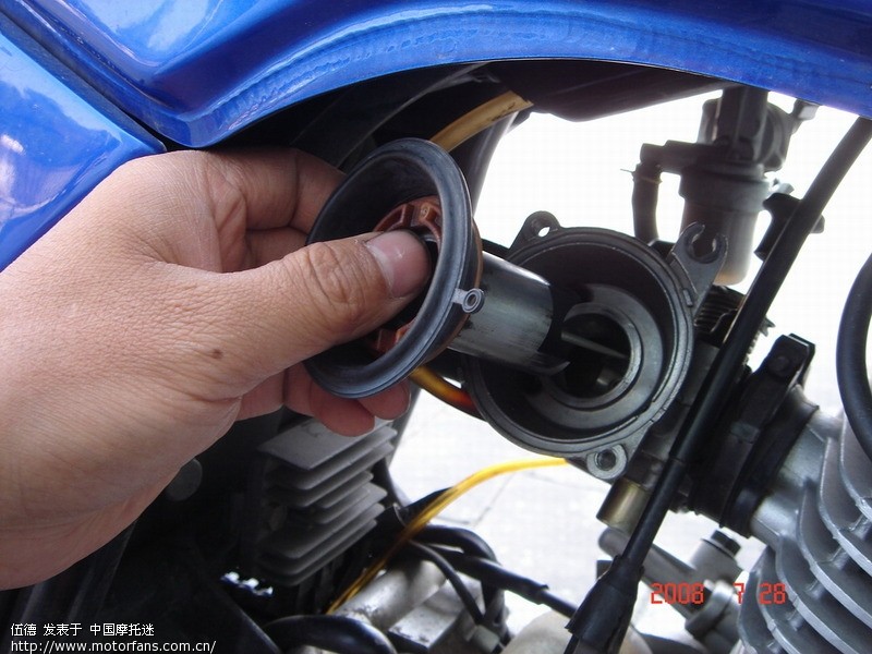 GX125更换化油器导流膜片全程 - 维修改装 - 摩