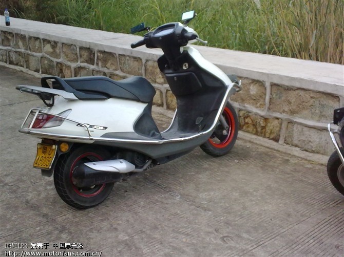 我的老款优悦100+ - 踏板论坛 - 五羊本田踏板专