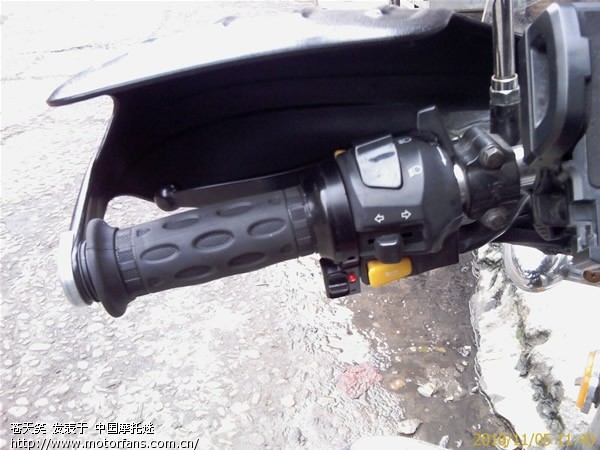 新款电加热车把安装好了 - 维修改装 - 摩托车论