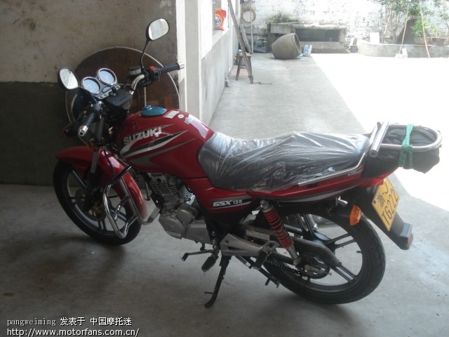 gsx125-3F发动机有敲缸的声音,(轻骑铃木的技